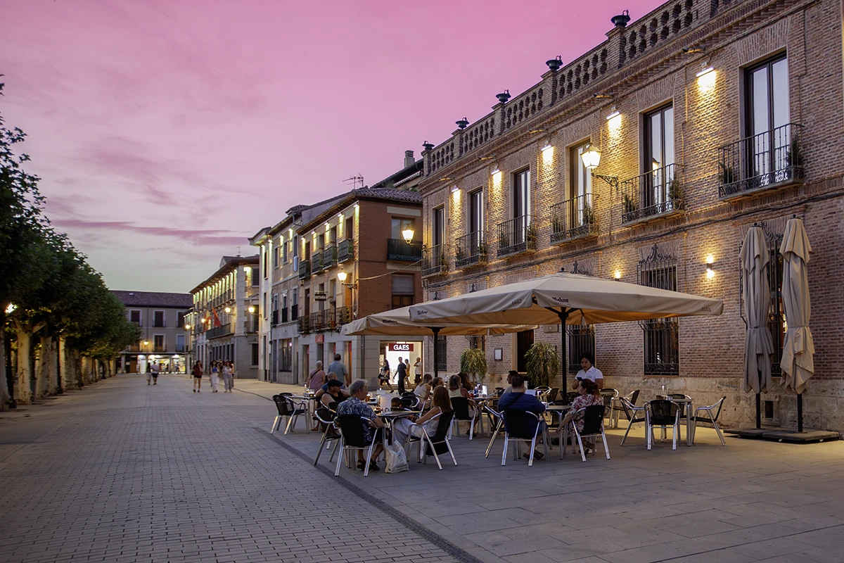 mejores terrazas plaza de cervantes alcala de henares