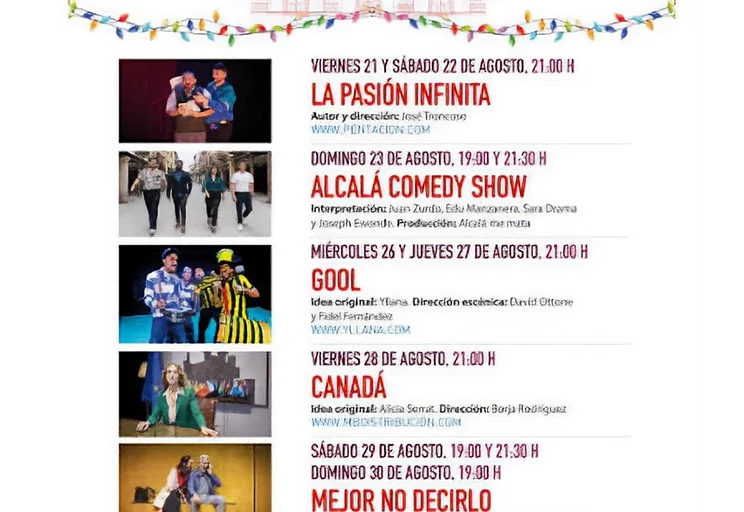 cartel teatro en ferias alcala 2026