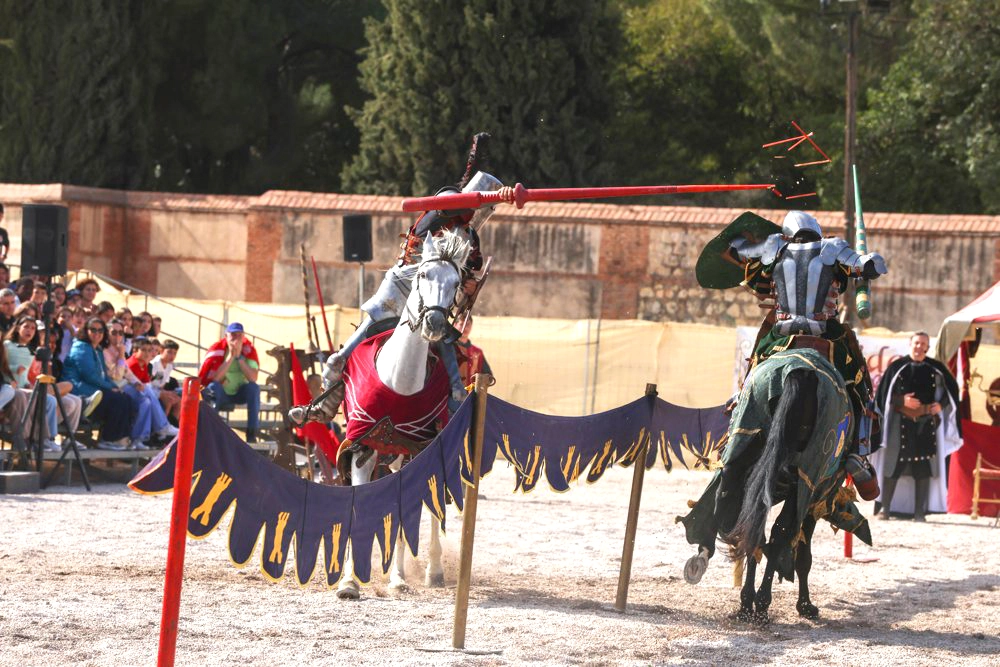 torneo justas medievales en alcalá de henares